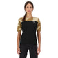 Mons Royale Women's Diversion Merino Bike Short Sleeve Jersey - S - MR Grunge / Black