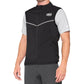 100 Percent Corridor Stretch Windbreaker Vest - M - Black