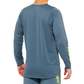 100 Percent R-Core X Long Sleeve Jersey - L - Grey - Image 2