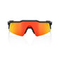 100 Percent Speedcraft Sl Sunglasses - One Size Fits Most - Soft Tact Black - HiPER Red Mirror Lens - Image 2