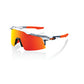 100 Percent Speedcraft SL Sunglasses - One Size Fits Most - Soft Tact Grey Camo - HiPER Red Mirror Lens - Image 1