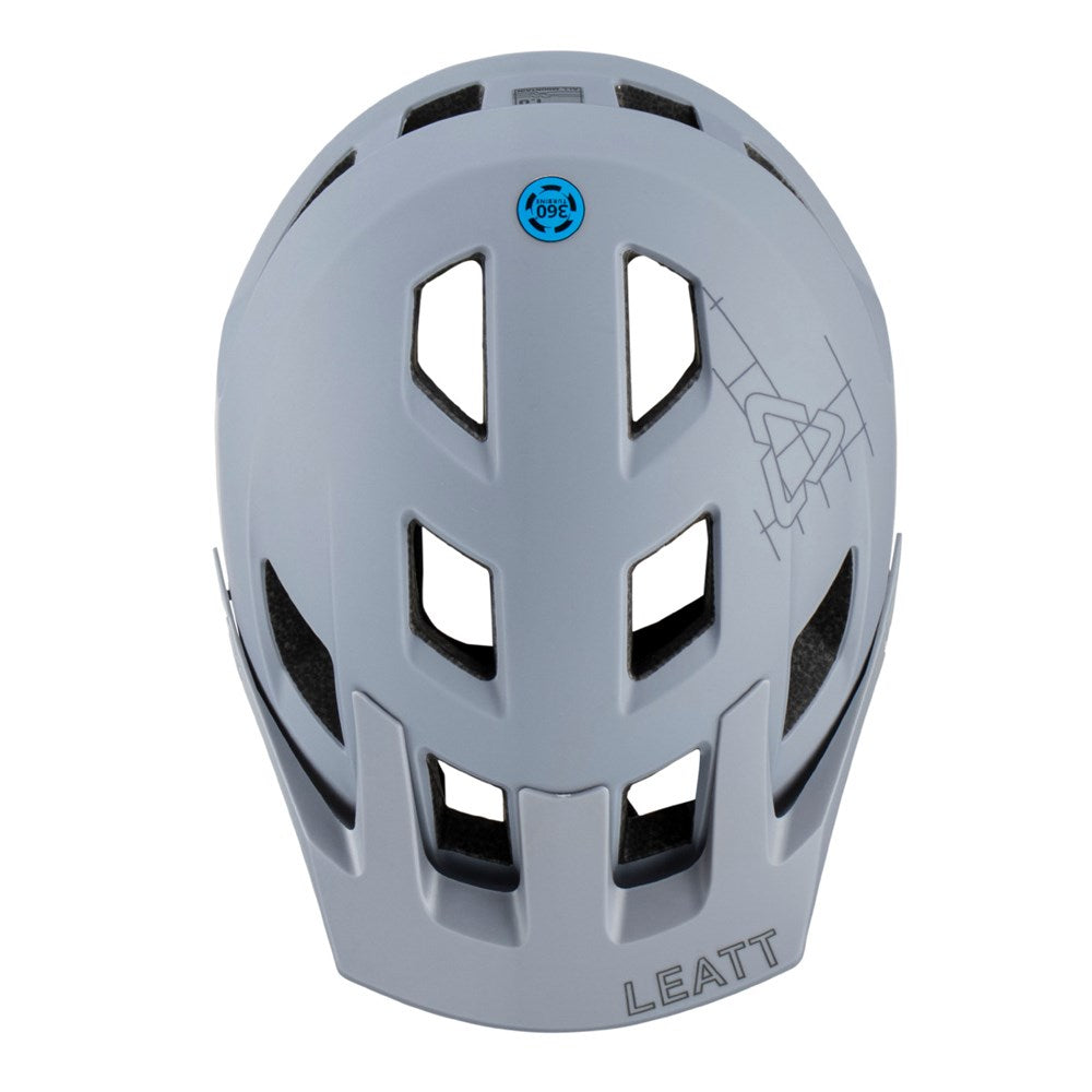 Leatt MTB All Mountain 1.0 Helmet - L - Titanium