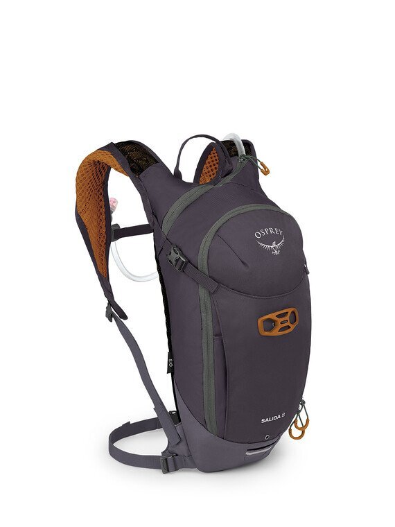 Osprey Salida 8 Women's Backpack with Reservoir - Grey - 8L Pack - 2.5L Bladder