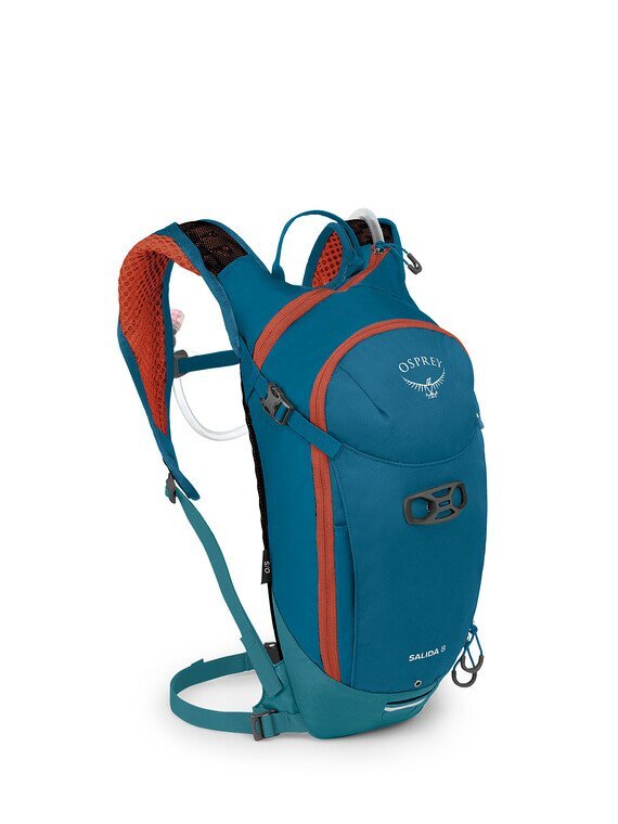 Osprey Salida 8 Women's Backpack with Reservoir - Blue - 8L Pack - 2.5L Bladder