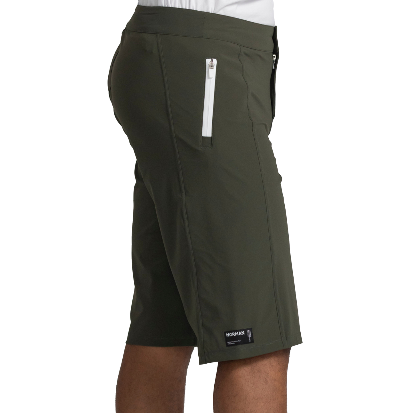 Norman MTB Men's Downhill Shorts - XL-36 - Green