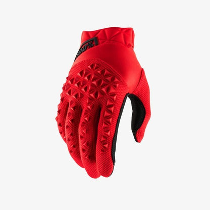 100 Percent Airmatic Glove - S - Red - Black