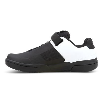 Crank Brothers Stamp Speedlace Flat Shoes - US 10 - Black - White