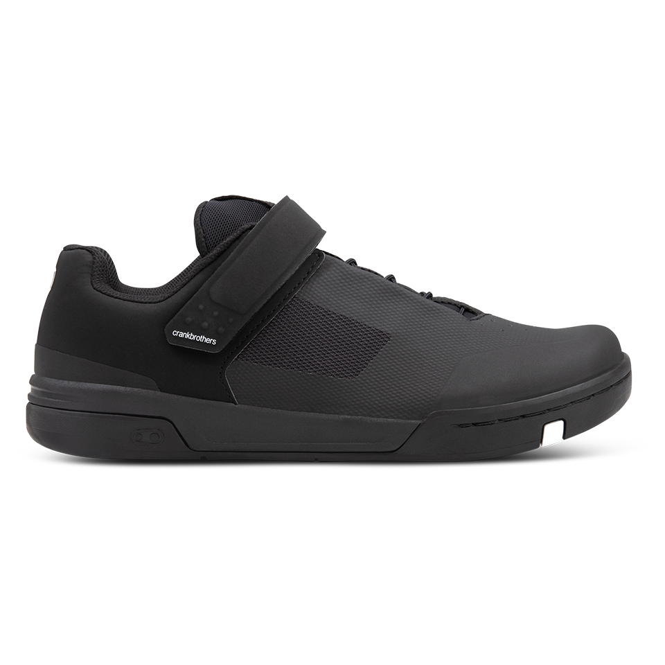 Crank Brothers Stamp Speedlace Flat Shoes - US 10 - Black - White