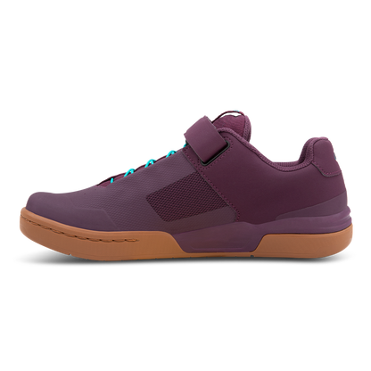 Crank Brothers Stamp Speedlace Flat Shoes - US 10.0 - Purple - Gum