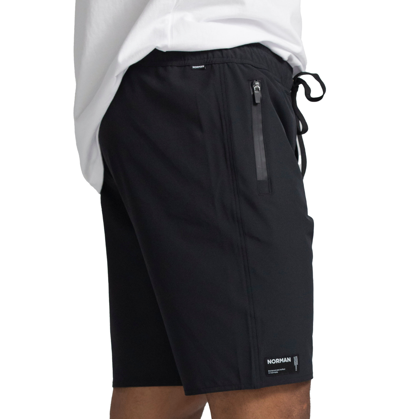 Norman MTB Men's Recycled Enduro Shorts - XL-36 - Black