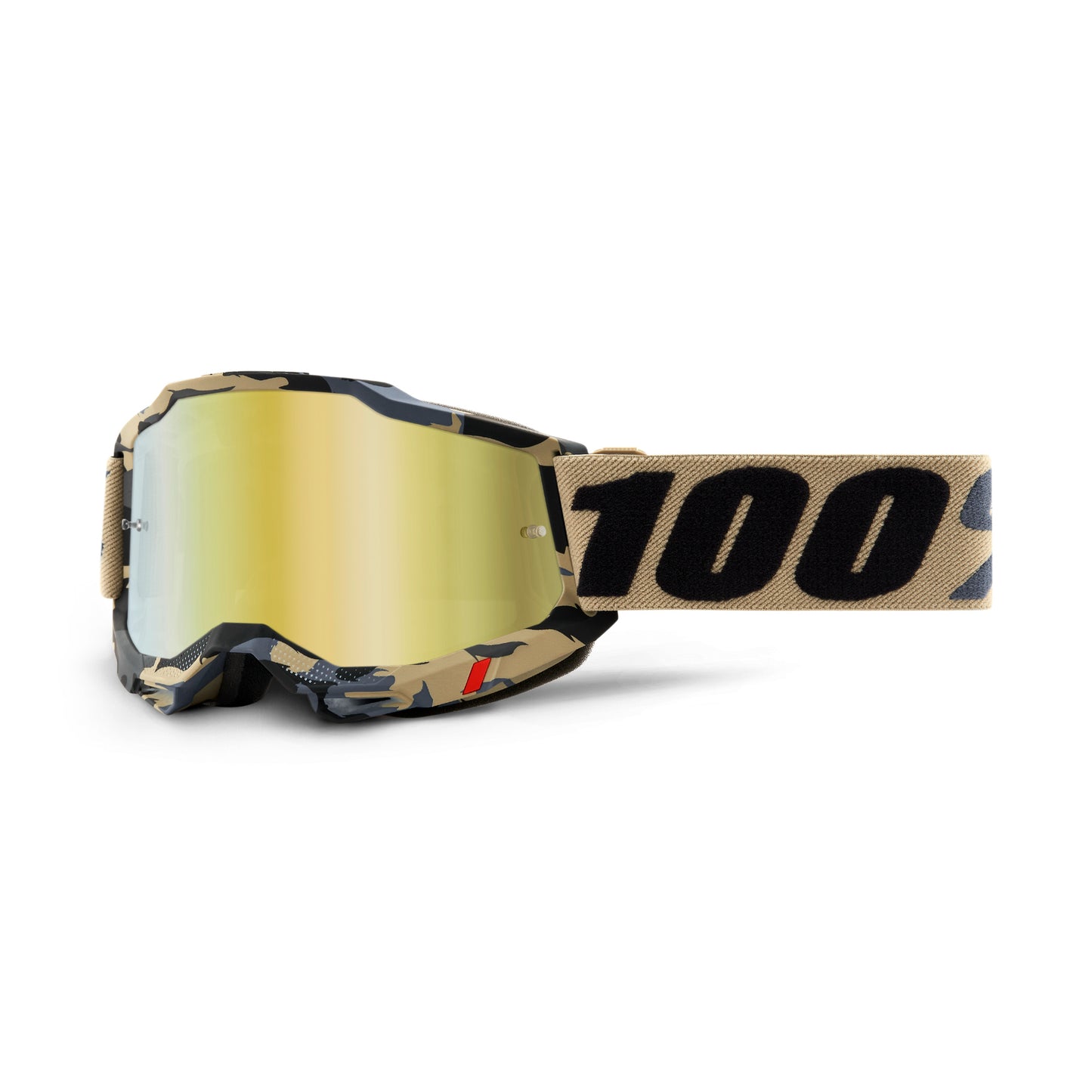 100 Percent Accuri 2 Goggles - One Size Fits Most - Tarmac - True Gold Lens