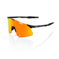 100 Percent Hypercraft Sunglasses - One Size Fits Most - Matte Black Hiper Red Multilayer Mirror Lens 2021