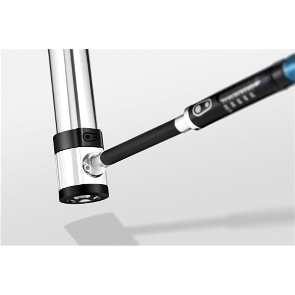 Crank Brothers Klic HV Mini Pump With Guage - Silver