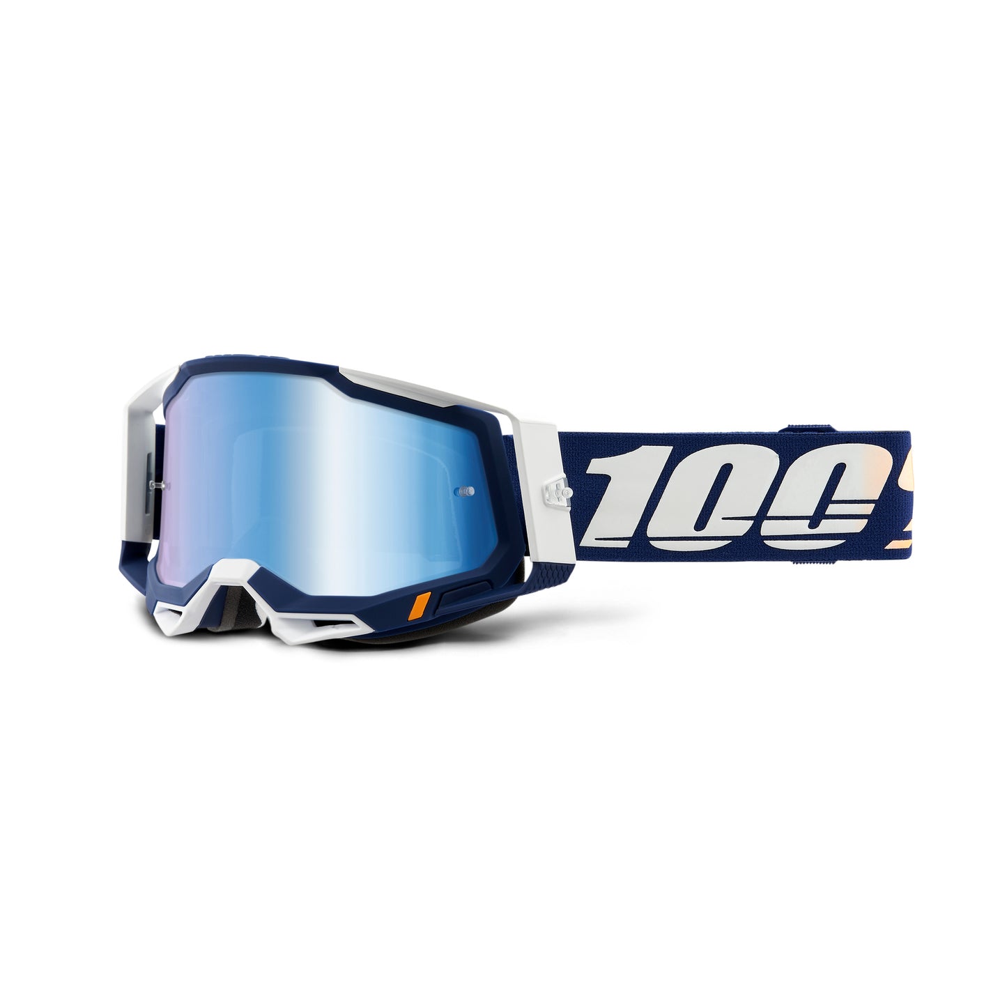 100 Percent Racecraft 2 Goggles - One Size Fits Most -  Concordia - Blue Mirror Lens