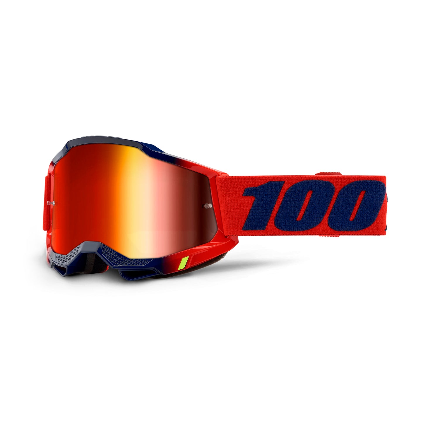100 Percent Accuri 2 Goggles - One Size Fits Most -  Kearny - Red Mirror Lens