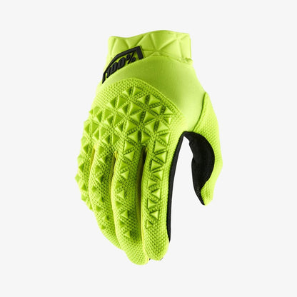 100 Percent Airmatic Glove - M - Yellow - Black