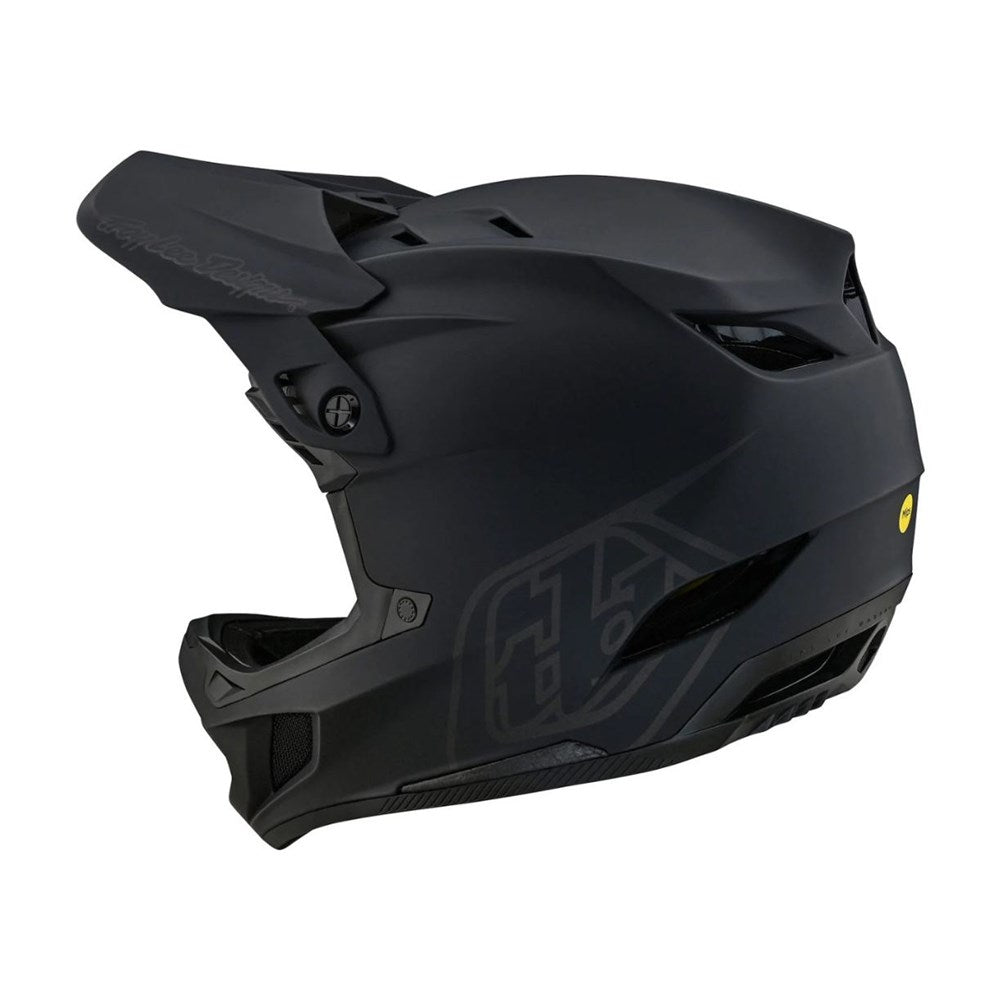 TLD D4 Polyacrylite MIPS Helmet - XS-S - Stealth Black