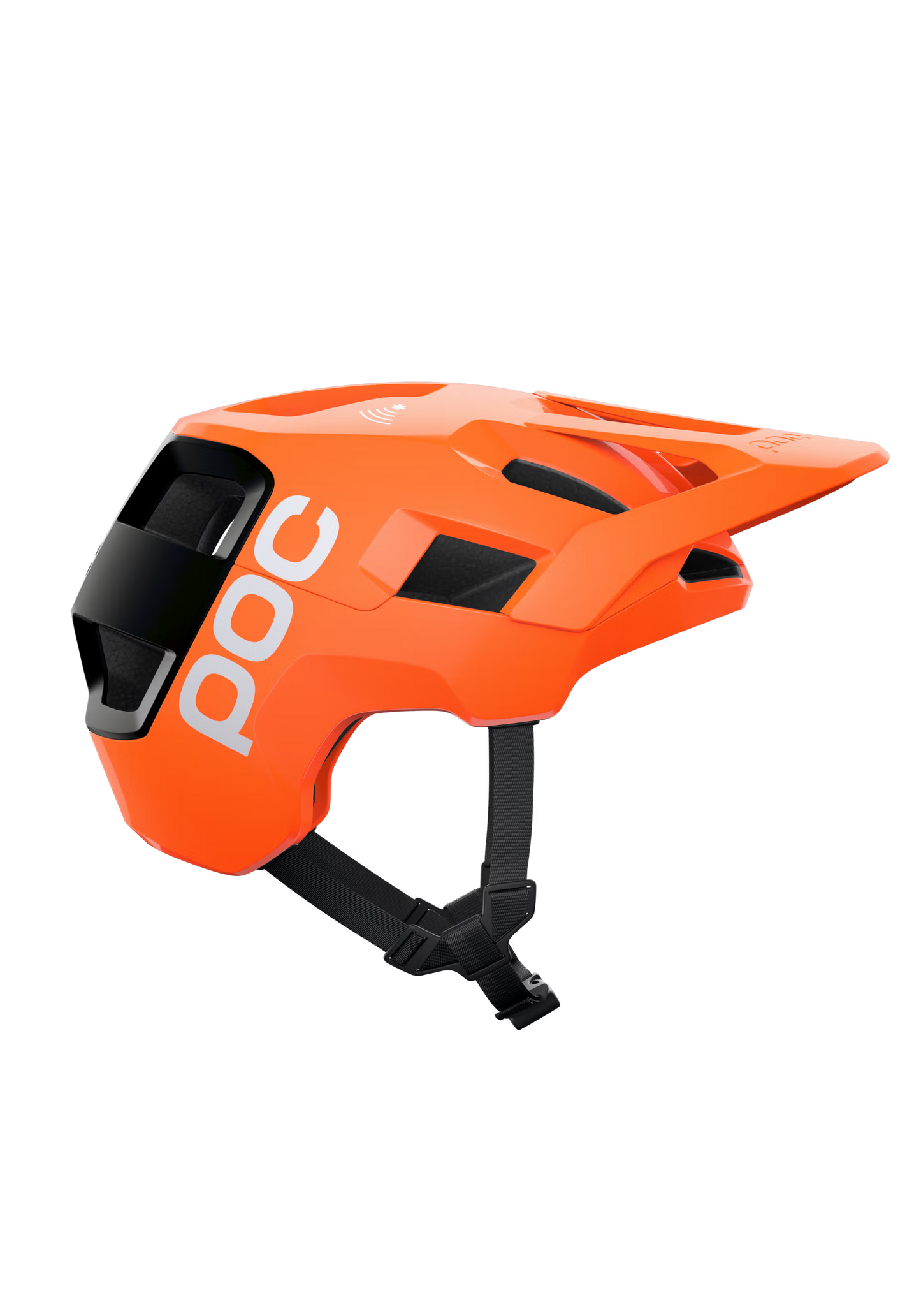 POC Kortal Race MIPS Helmet - XS-S - Fluorescent Orange AVIP - Uranium Black Matte