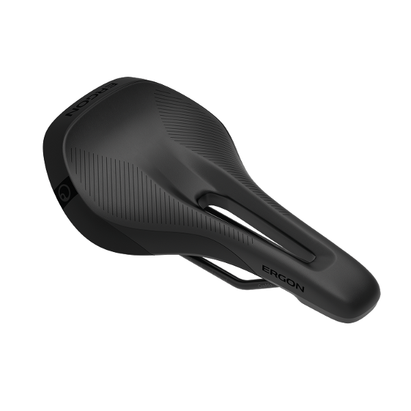 Ergon SM E-Mountain Pro Women's MTB Saddle - Black - Cro-Mo Alloy - S-M