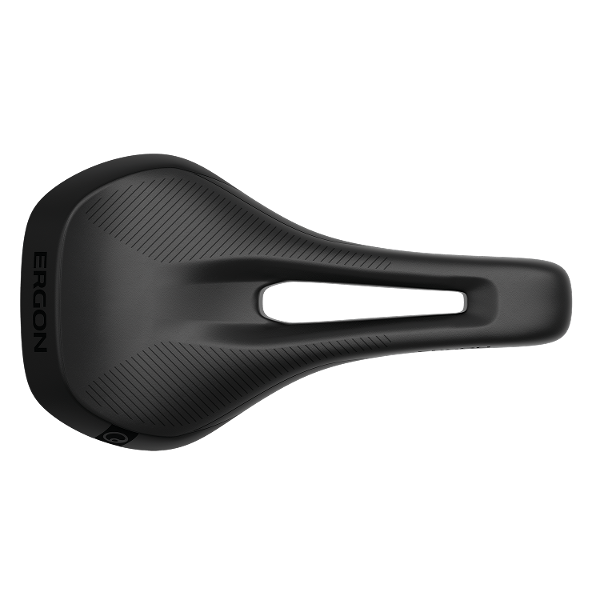Ergon SM E-Mountain Pro Women's MTB Saddle - Black - Cro-Mo Alloy - S-M