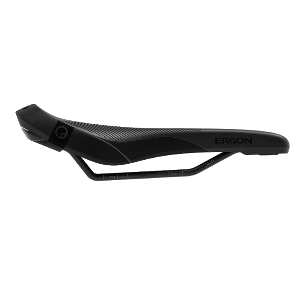 Ergon SM E-Mountain Pro Women's MTB Saddle - Black - Cro-Mo Alloy - S-M