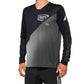 100 Percent R-Core-X DH Long Sleeve Jersey - XL - Black - Grey