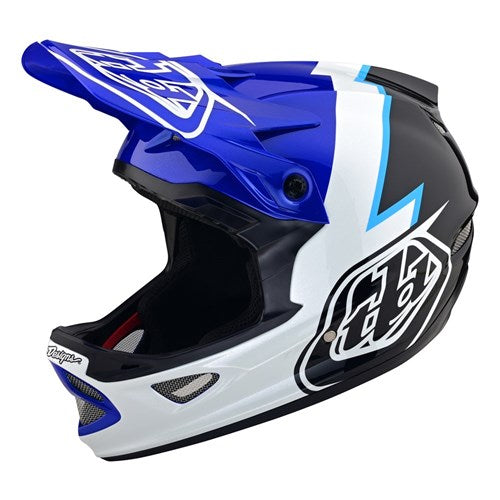 TLD D3 Fiberlite Helmet - XL - Volt Blue