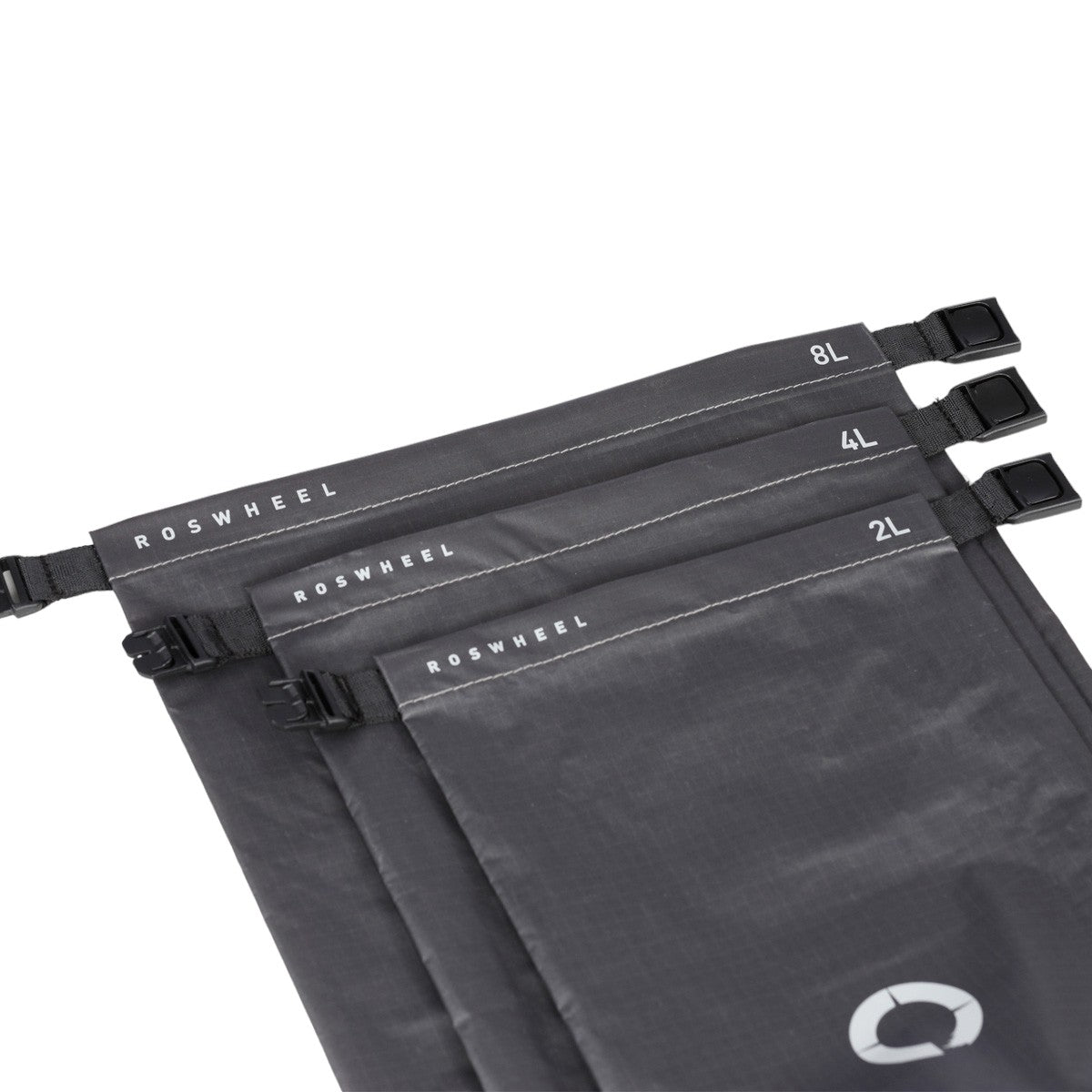 Roswheel Stuff Sack Set of 3 Bags - S / M / L - Grey