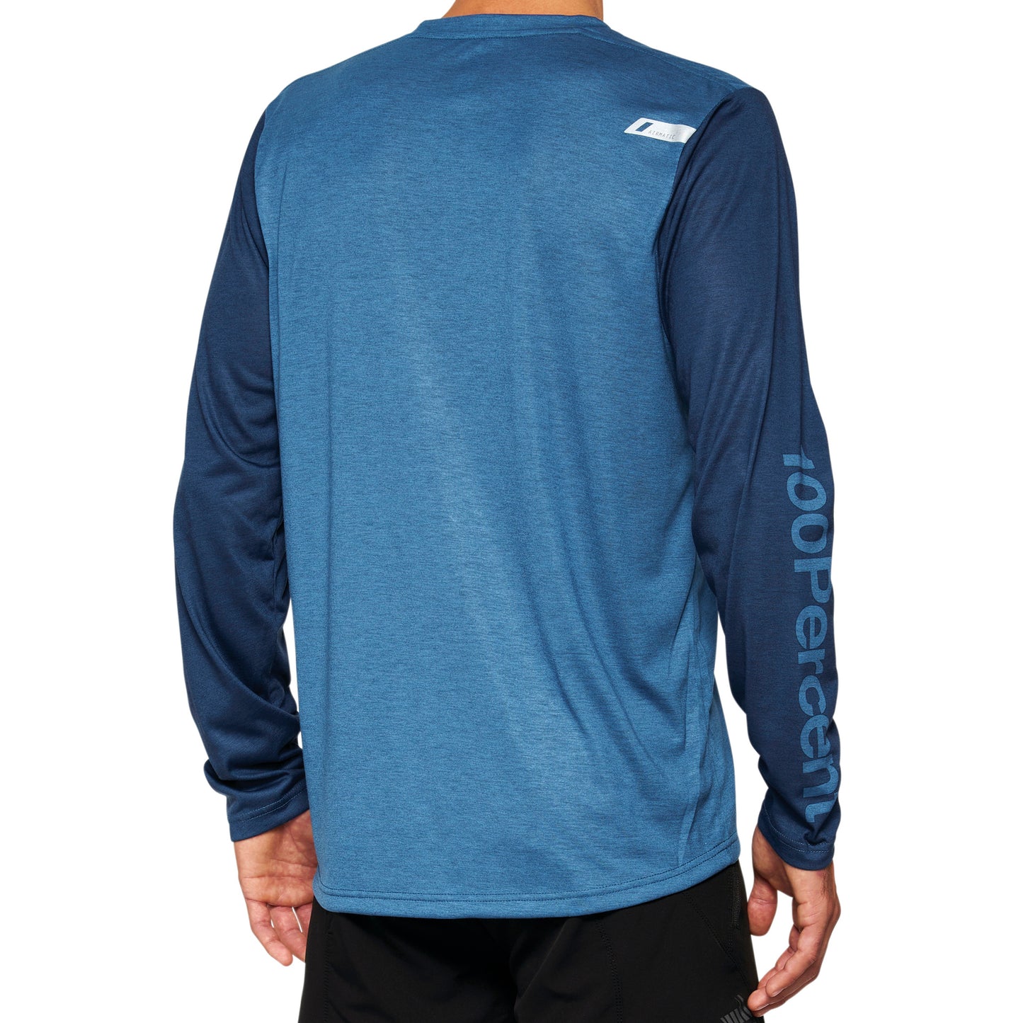 100 Percent Airmatic Long Sleeve Jersey - M - Slate Blue