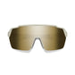 Smith Shift Split Mag Sunglasses - One Size Fits Most - Matte Bone - ChromaPop Black Gold Mirror Lens