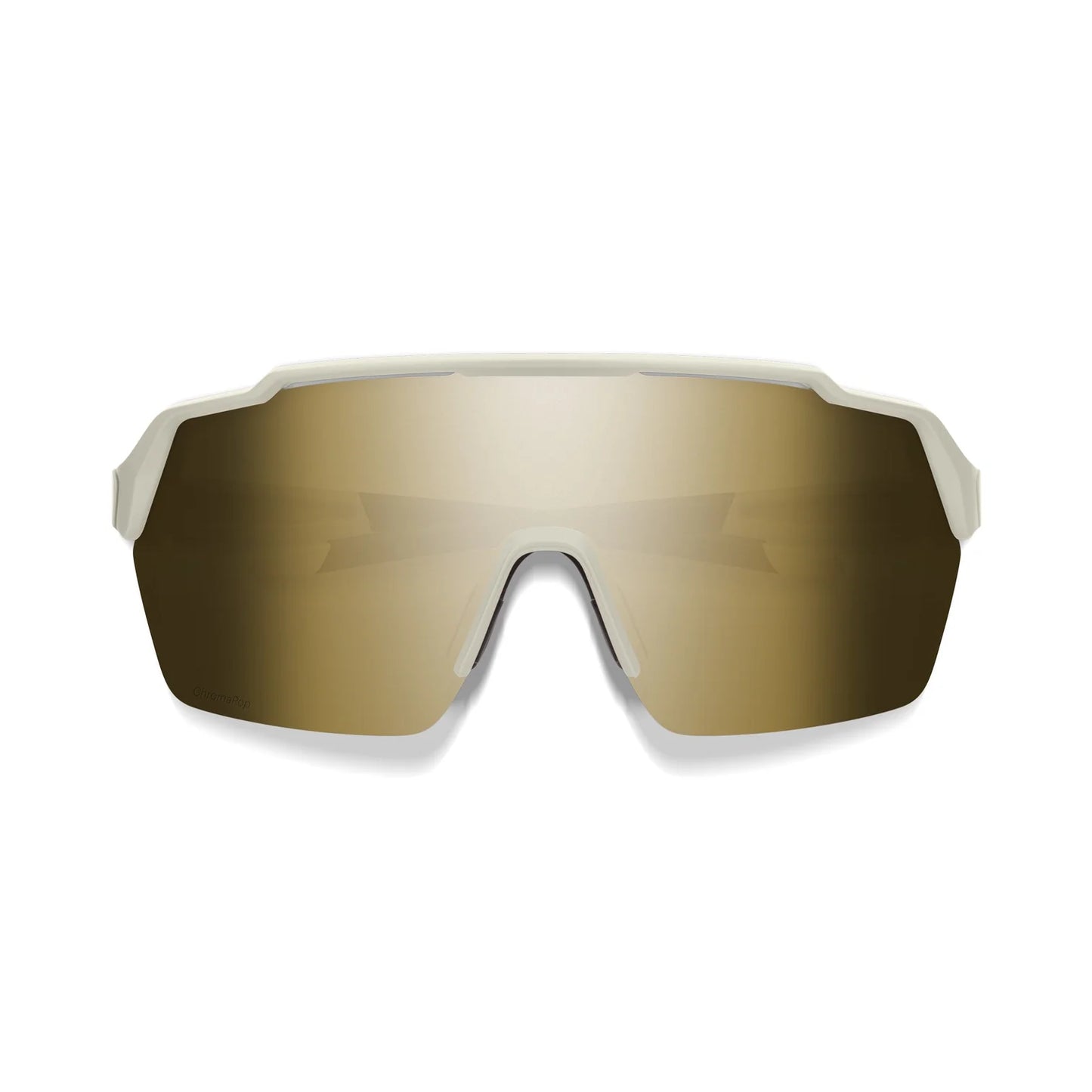 Smith Shift Split Mag Sunglasses - One Size Fits Most - Matte Bone - ChromaPop Black Gold Mirror Lens