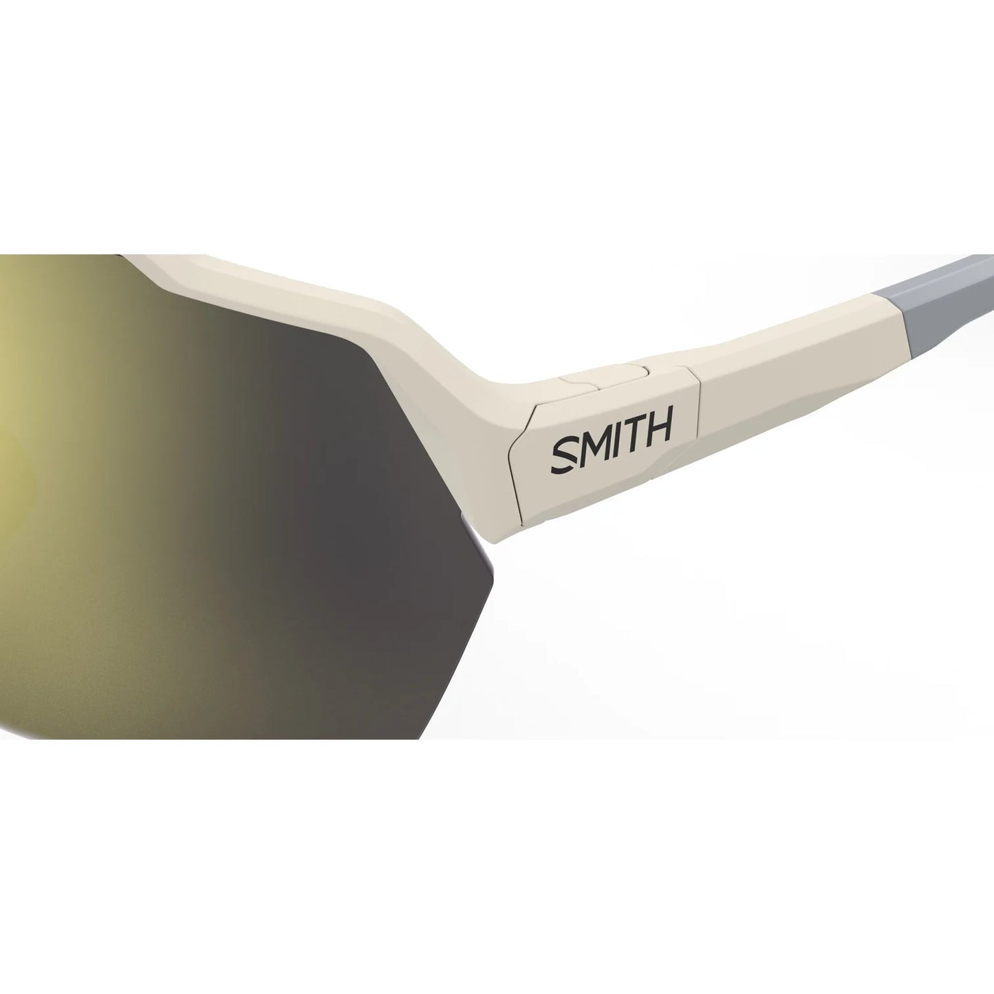 Smith Shift Split Mag Sunglasses - One Size Fits Most - Matte Bone - ChromaPop Black Gold Mirror Lens
