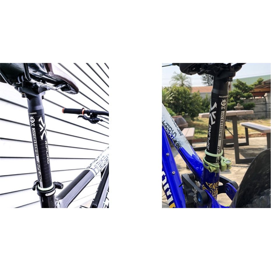 DaBomb Rifling Seat Post - Aluminium - 31.6mm - 370mm Length