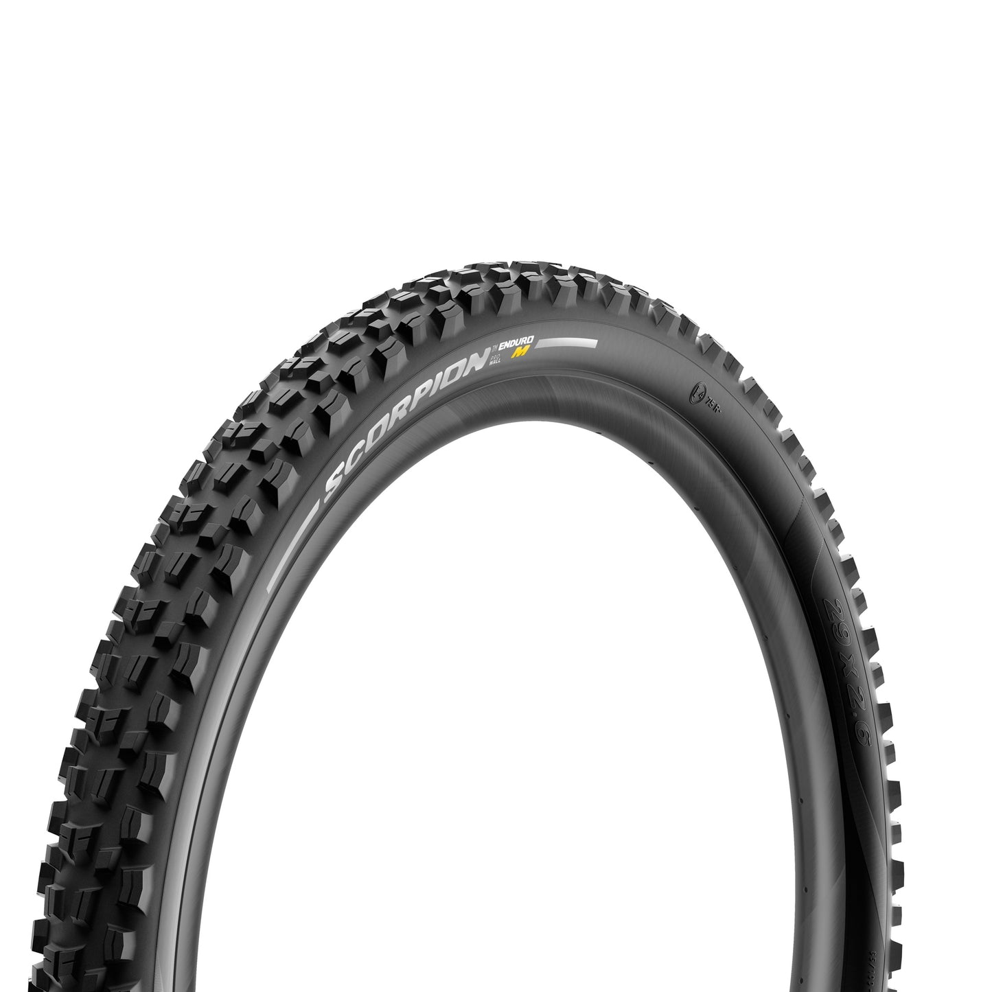Pirelli Scorpion Enduro M Tyre - 29 Inch - 2.4 Inch - Yes - SmartGRIP Gravity - ProWALL - Soft - Light Duty Protection - TR Folding - Black