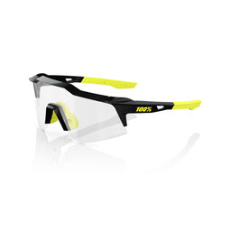 100 Percent Speedcraft XS Sunglasses - One Size Fits Most - Gloss Black Photochromic Lens