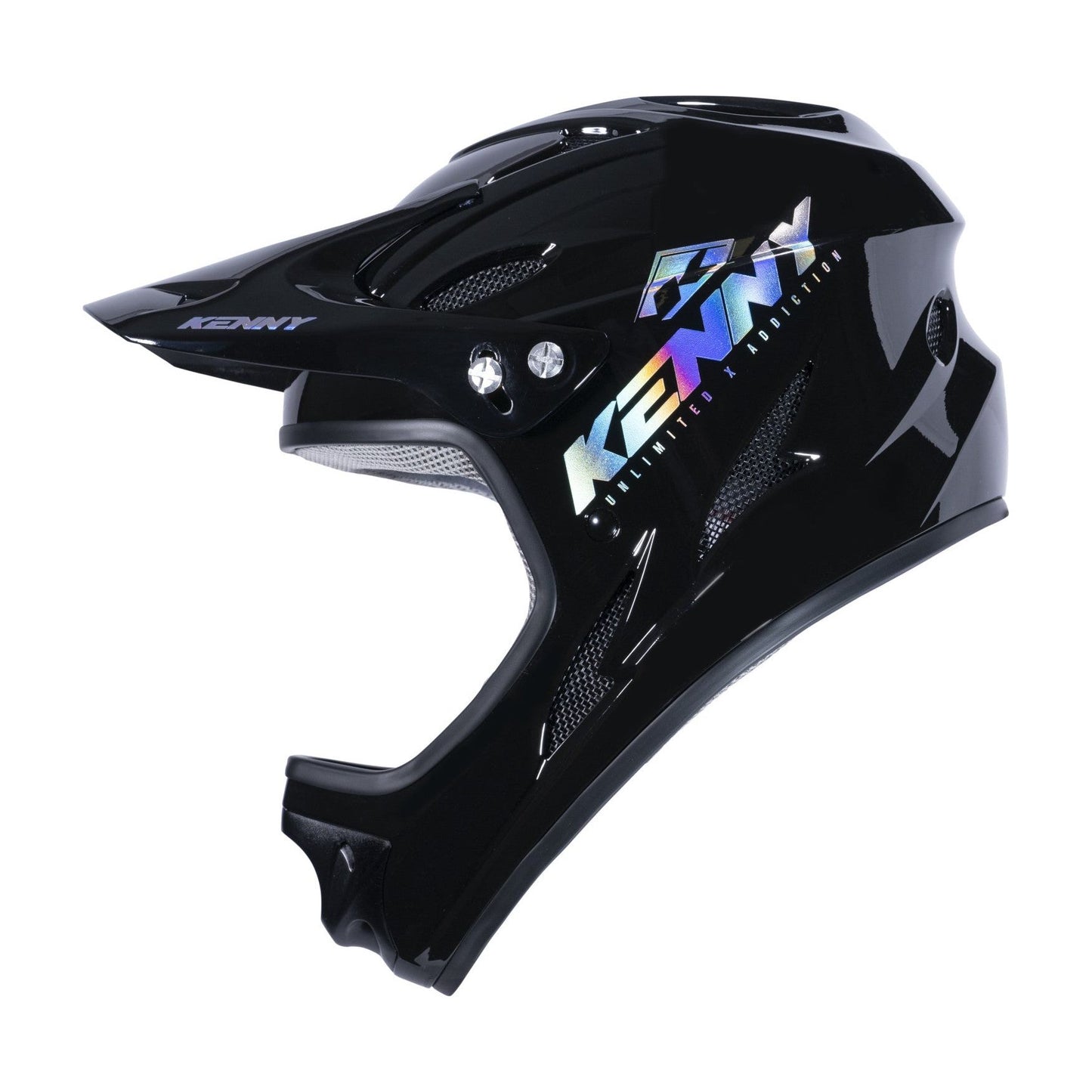 Kenny Racing Downhill Full Face Helmet - XL - Holographic Black