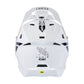 Kenny Racing Decade Full Face Helmet - M - White - Gold