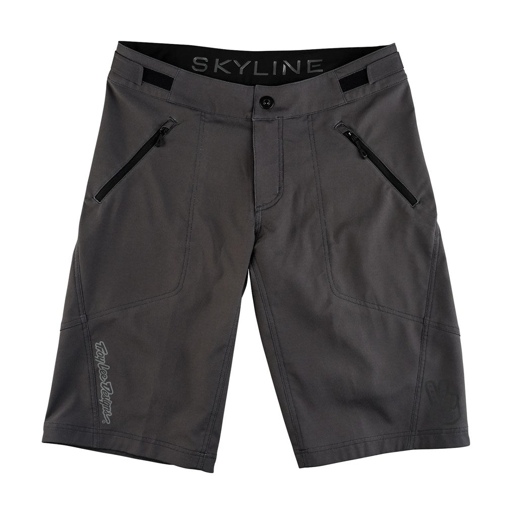 TLD Skyline Shell Shorts - No Liner - L-34 - Mono Charcoal