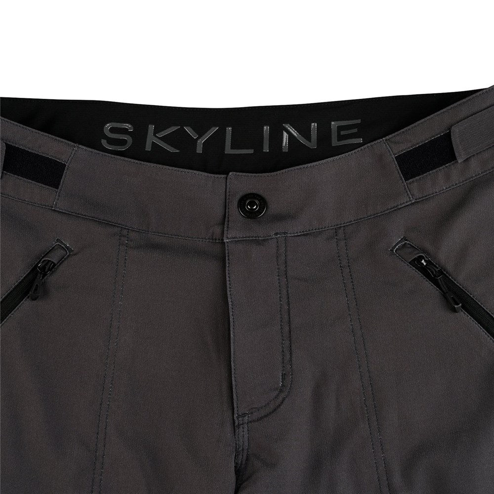 TLD Skyline Shell Shorts - No Liner - M-32 - Mono Charcoal