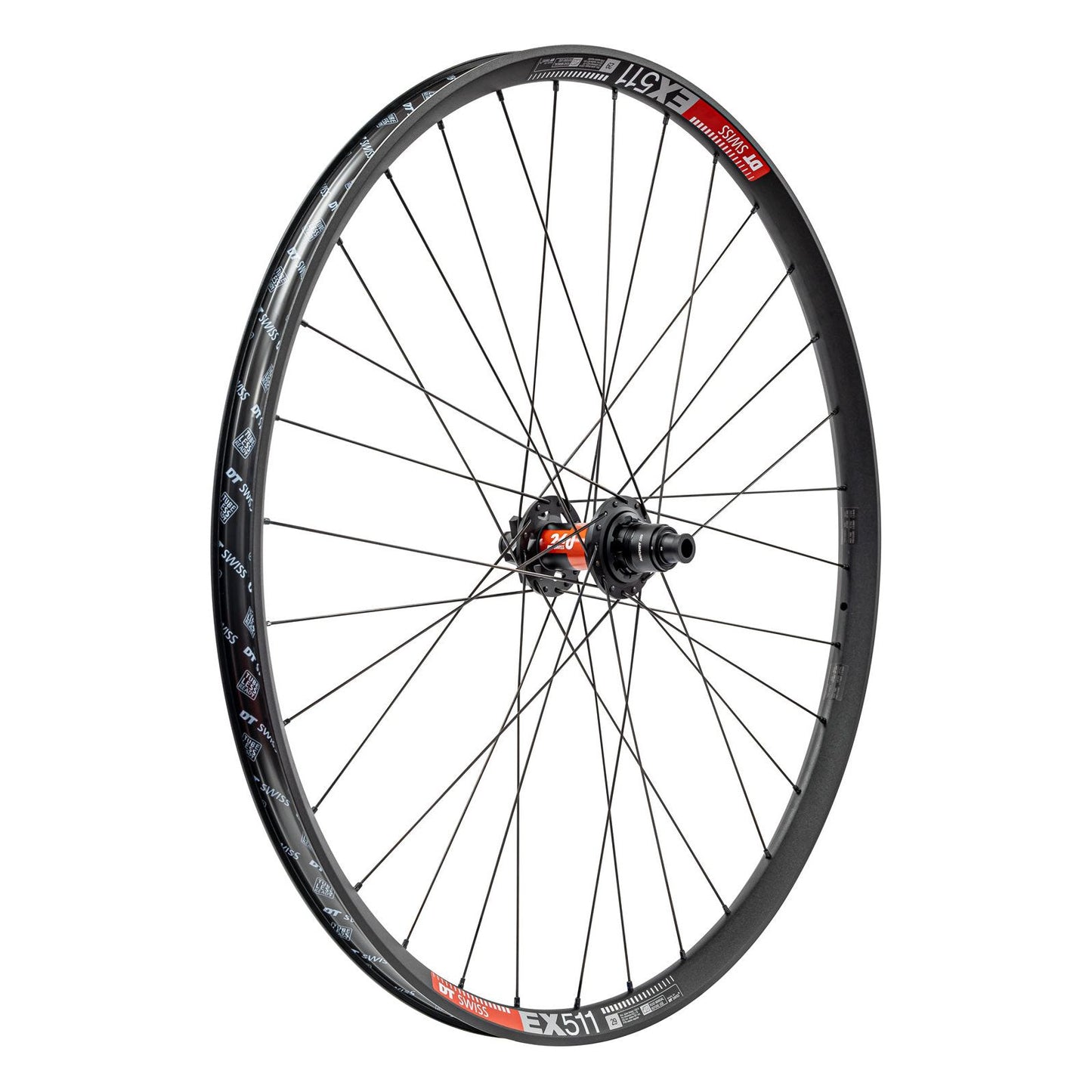 DT Swiss Custom 240 - EX511 Wheelset - Front and Rear - 29 Inch - 15x110mm Boost & 12x148mm Boost - Aluminium - 30mm - 6 Bolt - Shimano Microspline