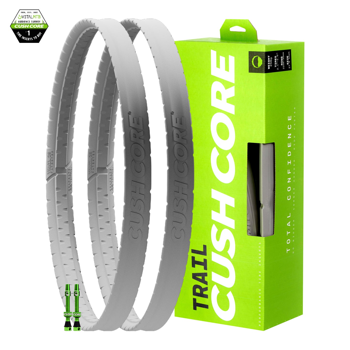 CushCore Trail Inner Tyre Suspension System - 27.5 Inch - Pair
