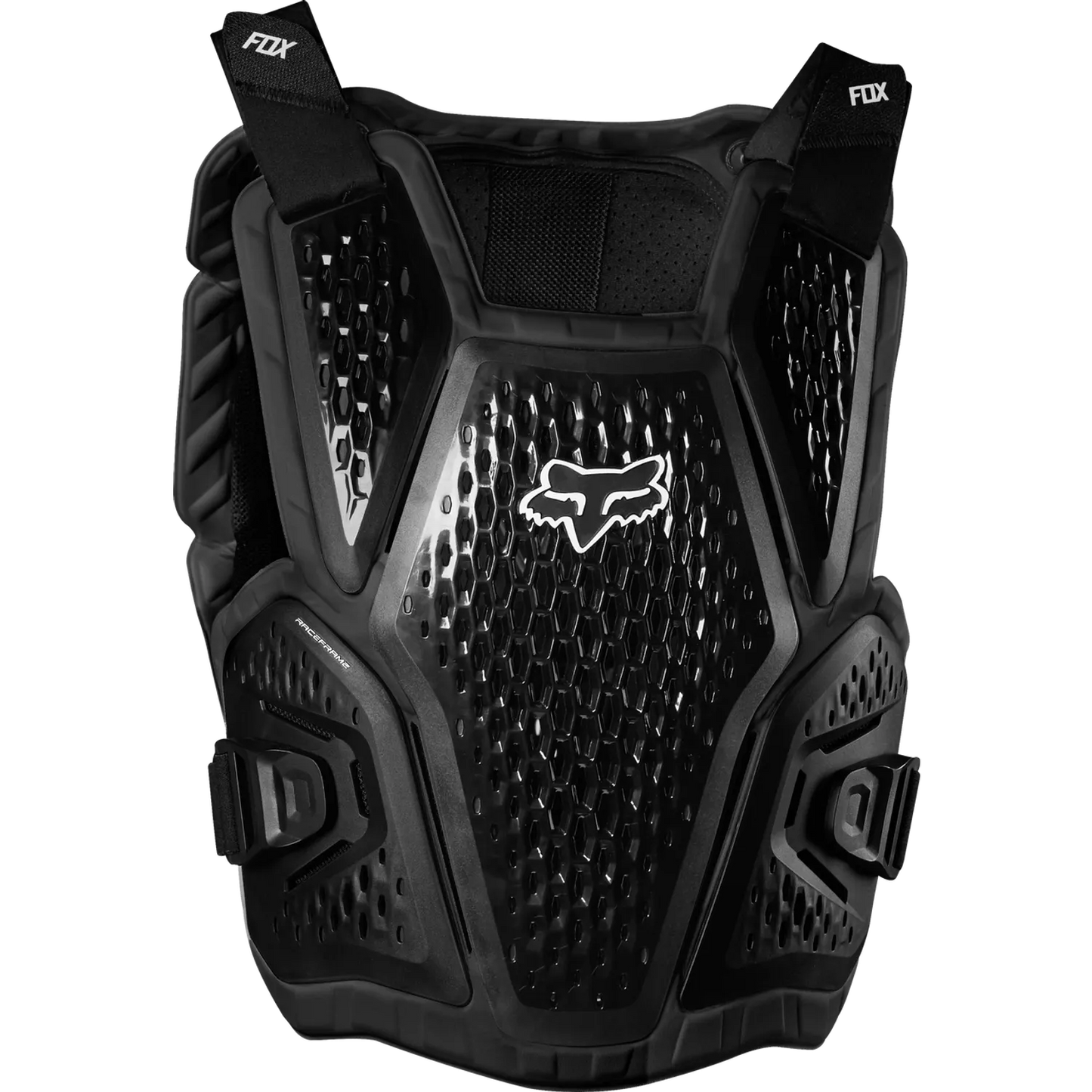 Fox Raceframe Impact CE Youth Chest Protector - One Size Fits Most - Black