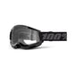 100 Percent Strata 2 Goggles - One Size Fits Most - Black - Clear Lens