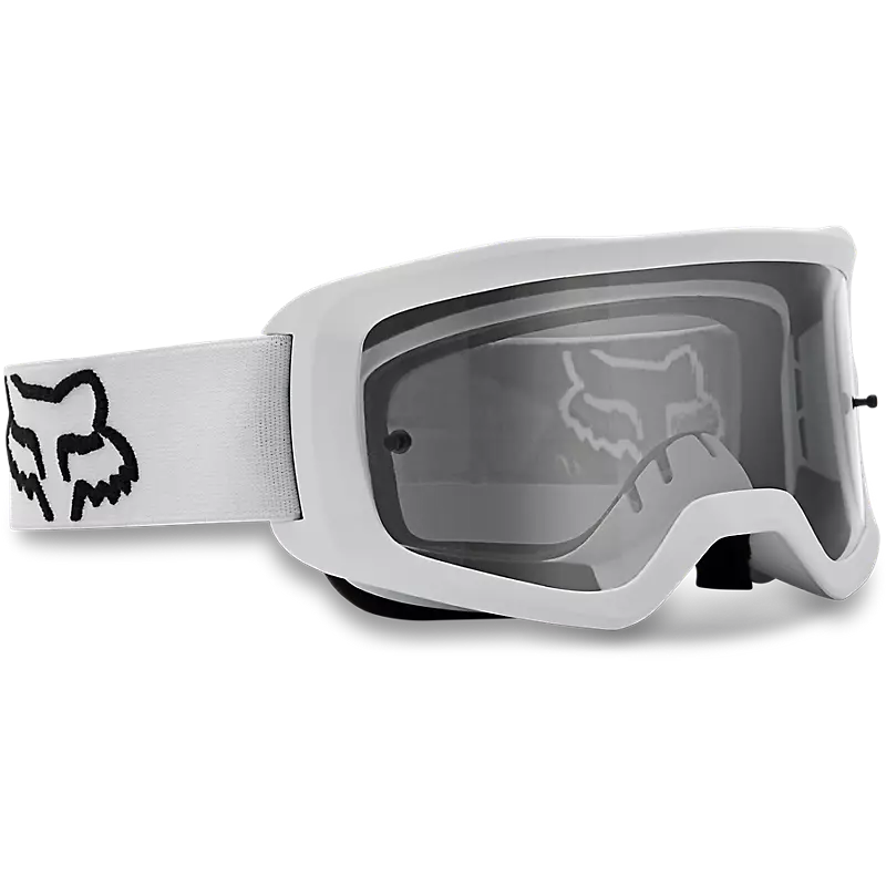 Fox Main Goggles - One Size Fits Most - Stray White - Clear Lens