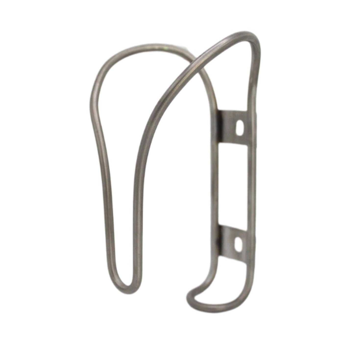 King Cage Iris Titanium Bottle Cage - Raw - Titanium