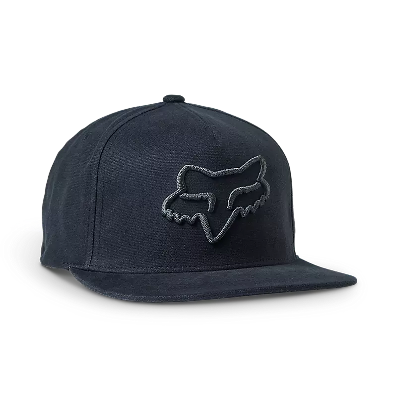 Fox Instill 2.0 Snapback Hat - One Size Fits Most - Black - Charcoal