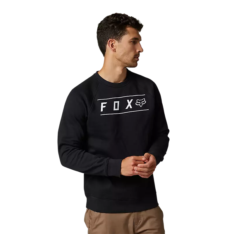 Fox Pinnacle Fleece CrewJumper - L - Black