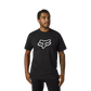 Fox Legacy Fox Head Short Sleeve Tee - XL - Black - White