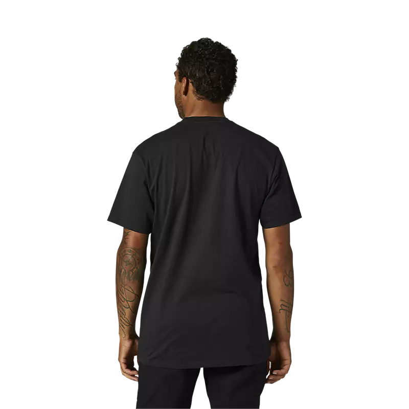 Fox Legacy Fox Head Short Sleeve Tee - XL - Black - White