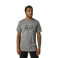 Fox Legacy Fox Head Short Sleeve Tee - L - Heather Graphite